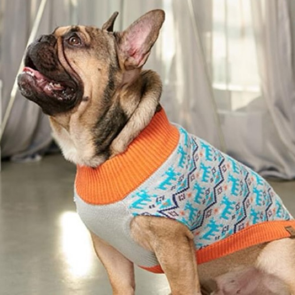 *EUC* RC Pets Highland Dog Sweater ‘Oh Deer’ (size medium) - SANITIZED